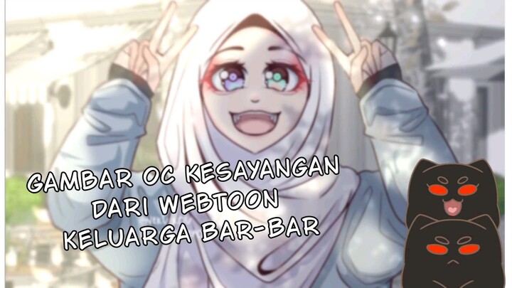 Gambar OC dari Webtoonku