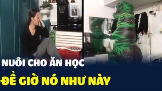 Cận cảnh người mẹ chỉ biết lắc đầu BẤT LỰC trước đứa con hơn 27 nồi bánh trưng của mình😂 | Tin Nhanh