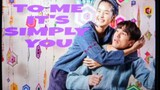 TO ME IT'S SIMPLY YOU Episode 1 Tagalog Dubbed