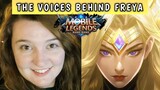 THE VOICES BEHIND FREYA | VOICE ACTORS IN MOBILE LEGENDS