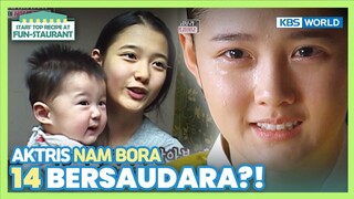 [IND/ENG] Nasib punya 12 adik...🥲 Bora pintar masak dari kecil! | Fun-Staurant | KBS WORLD TV 230508