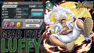 THE BEST DEFENDER | GEAR FIVE LUFFY GAMEPLAY | OPBR