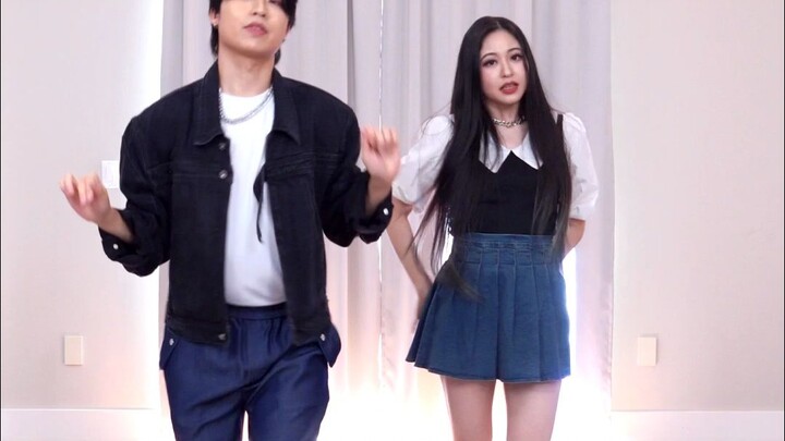 Couple dance challenge to ZICO & JENNIE's "SPOT"! [Ellen and Brian]