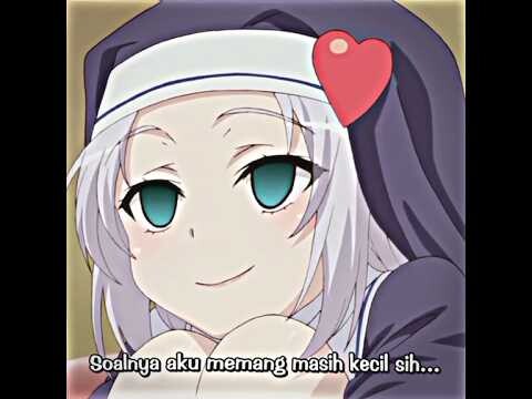 lagi ngambek pun tetep kawaii😂| jedag jedug anime🍀