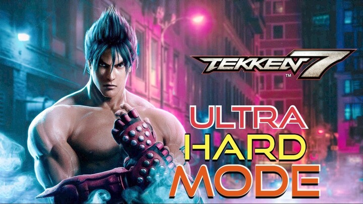 TEKKEN 7 Jin Kazama Ultra Hard Mode No continue  Arcade Gameplay HD PS 4
