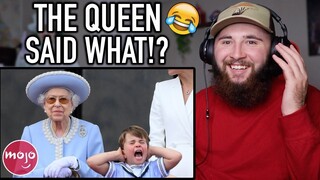 Top 10 Funniest Candid Royal Family Moments - American Reacts