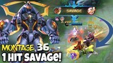 1 HIT SAVAGE | Gatotkaca Montage 36 | Mage Build