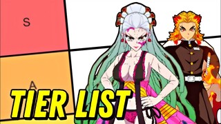 TIER LIST HERO VOYAGE DEMON HUNTER (ALL ROLE) - GAME DEMON SLAYER TERBARU