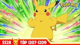 Review Pokemon SS28 TẬP 1207 - 1209 , Đại Hội Bật thầy Pokemon phần 2