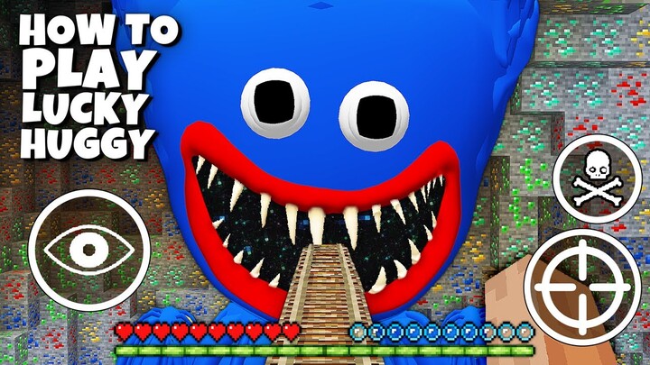 HOW TO PLAY as LUCKY HUGGY WUGGY vs SQUID GAME and MINIONS FRIENDS in MINECRAFT - Gameplay
