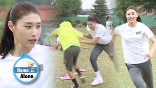 Yeon Koung's Way of Education.. Yeon Hee Slips.. Hwasa Staggers.. [Home Alone Ep 300]