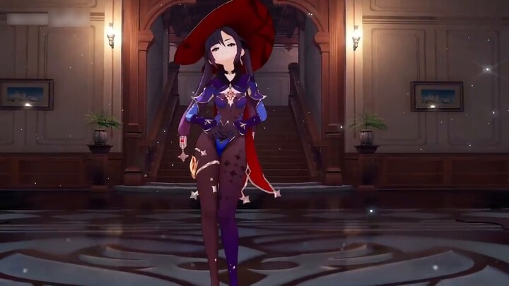 "Genshin Impact" Mona - Deer Runs Wild