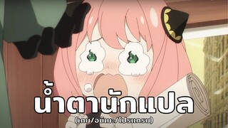 น้ำตานักแปล อนิเมะ/เกม/โปรแกรม