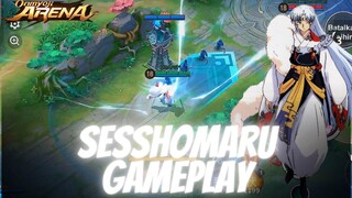 SESSHOMARU INUYASHA ONMYOUJI ARENA GAMEPLAY