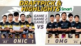 MPL NEW META? OMG vs ONIC Highlights | (FILIPINO) MPL-PH S8 Week 5 Day 1 | MLBB