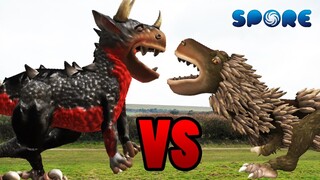 T-Rex vs Ultimasaurus | SPORE