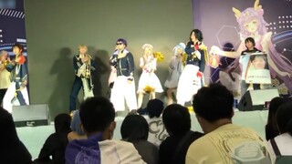 Rainbow Club sissy flipping the stage of the comic exhibition (Fuzhou Milu 7.10 comic exhibition)