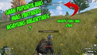 SAAN PUPUNTA ANG MAG PARTNERS NGAYUNG VALENTINES ? (Rules Of Survival : Battle Royale)