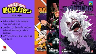 Review Manga #59: Học Viện Siêu Anh Hùng - Vol.23, 24 và 25/ Sự Tiến Hóa Của Liên Minh Tội Phạm!!!