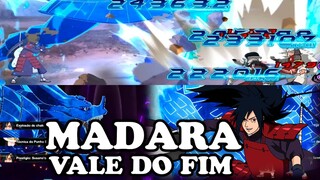 TESTEI O NOVO MADARA VALE DO FIM - NARUTO ONLINE