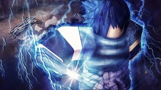 SASUKE UCHIHA RELEASE NEW *UGC WEAP* AND DOES A *INSANE* CHIDORI CHALLENGE! ANIME FIGHTING SIMULATOR