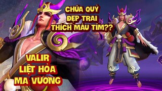 Tốp Mỡ | VALIR LIỆT HỎA MA VƯƠNG: SKIN ĐẸP TRAI NHẤT CỦA CHÚA QUỶ THÍCH MÀU TÍM?! | MLBB