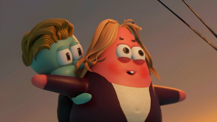 Điều gì sẽ xảy ra nếu "Titanic" được làm lại với SpongeBob nhưng lại có Squidward và Patrick