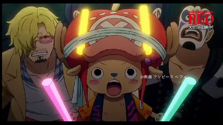 Opening One Piece Film Red 🍒
