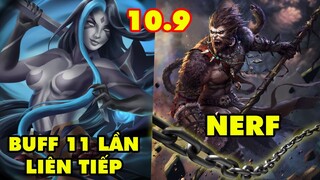 TOP 10 thay đổi sức mạnh quan trọng trong LMHT 10.9: Kayn buff lần thứ 11, Ngộ Không bị đầy ải