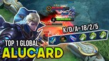 Auto Delete Enemy! Top 1 Global Alucard Gameplay - [ Mobile Legends ]