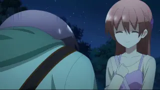 [AMV]Tsukasa and Nasa enjoying the moonlight|<Tonikaku Kawaii>