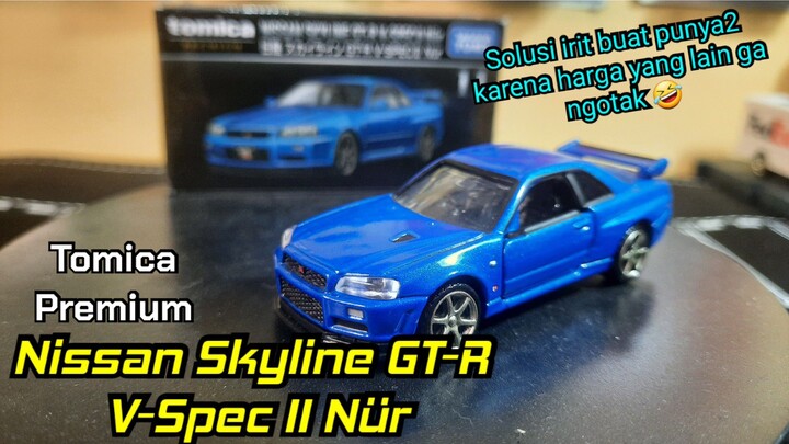 Nissan Skyline GT-R V-Spec II Nur Tomica Premiun #noverion25