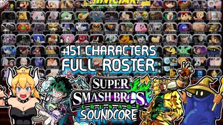 SSB'Crusade SoundCore: All Characters + Alternate Costumes & Colors