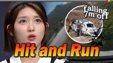 IVE GAEUL's Dashcam Reaction : Victim Crashed Down a 7m Cliff🤬 The Worst HIT AND RUN in Korea