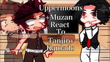 //Uppermoons +Muzan React To Tanjiro Kamado\\|Demon Slayer|/Spoilers!\