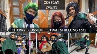 Cosplay Event at Cherry Blossom festival Shillong 2021 | Attack On Titan | Captain Levi |