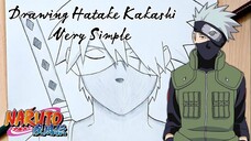 Drawing Kakashi Hatake Simple banget