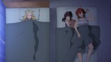Misuzu was surprised to find herself sleeping next to Tomo | Tomo-chan Is a Girl Episode 8