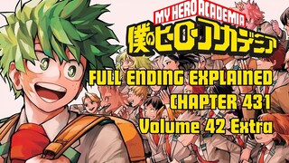 My Hero Academia FULL ENDING EXPLAINED - Chapter 431 Full Ending Analysis (Volume 42 Extra)