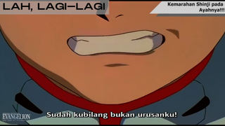 Neon Genesis Evangelion - Eps 18 Kemarahan Shinji pada Ayahnya!!!