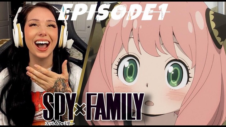 Spy X Family | Episode 1 Operation STRIX | REACTION