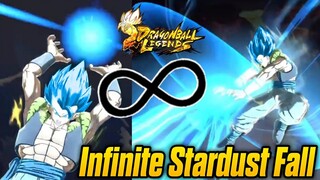 If Gogeta's Stardust Fall was for Infinite Time!!! Dragon ball Legends