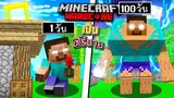 ถ้าเกิด!! เอาชีวิตรอด 100 วัน เป็นฮีโร่บาย ในโลกอันโหดร้าย - Minecraft 100วัน