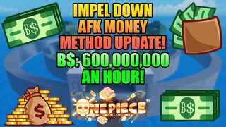 Impel Down AFK Money Method Update in A One Piece Game