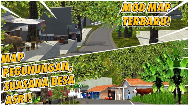 Mod Map Pedesaan Asri Bussid V3.6.1! Kodename Mod Map Terbaru