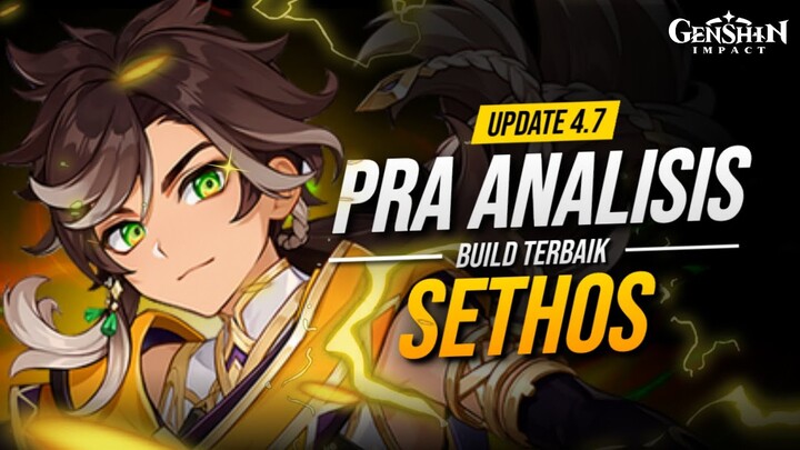 Bisa Kah Bersaing dengan Clorinde?🤔 | Persiapan Build Sethos (Combo & Tim) | Syno Market