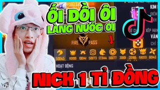 ĐẠI GIA 1 TỈ VNĐ HUY HIỆU TVC VÀ NICK GAME HIẾM NHẤT THẾ GIỚI | HÙNG AKIRA XEM TIK TOK FREE FIRE