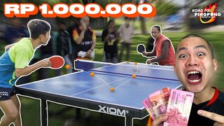 BALIKIN SERVICE ATLET PINGPONG INDONESIA, DAPET RP 1.000.000 !!