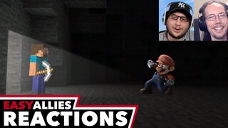 Minecraft in Smash Bros. - Easy Allies Reactions