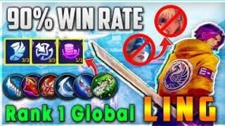 LING HACK | TOP GLOBAL OVER POWERED | MOBILE LEGENDS